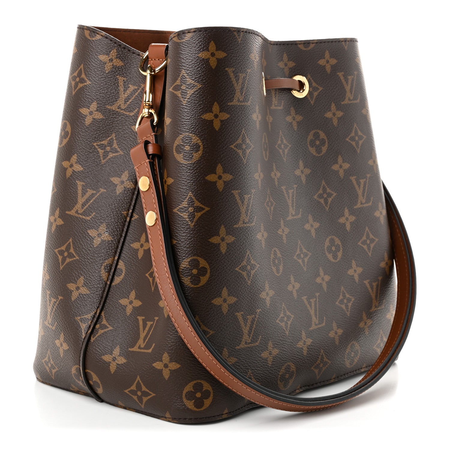 Louis Vuitton Monogram Neonoe MM Caramel 3 of 10