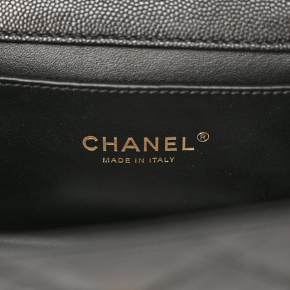 Chanel Caviar Quilted Mini Coco First Flap Black 6 of 11