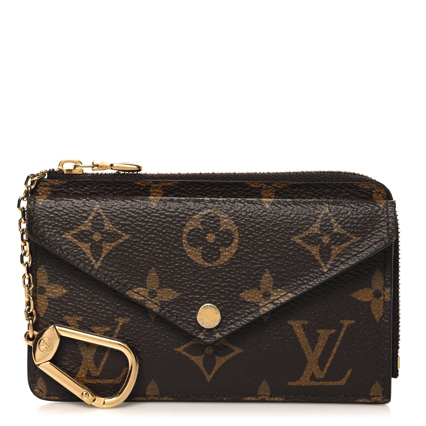 Monogram Recto Verso Card Holder Black