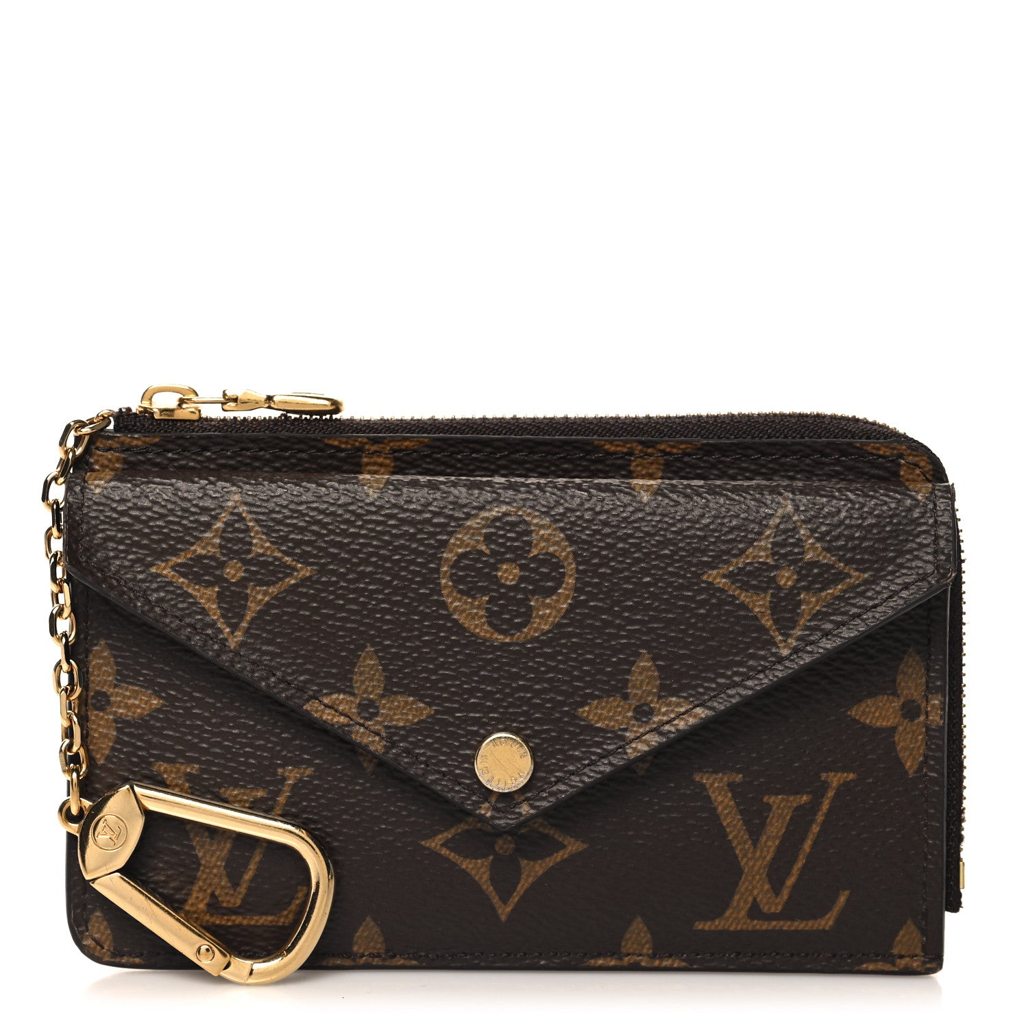 Louis Vuitton Monogram Recto Verso Card Holder Black 1 of 7