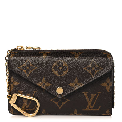 Louis Vuitton Monogram Recto Verso Card Holder Black 1 of 7