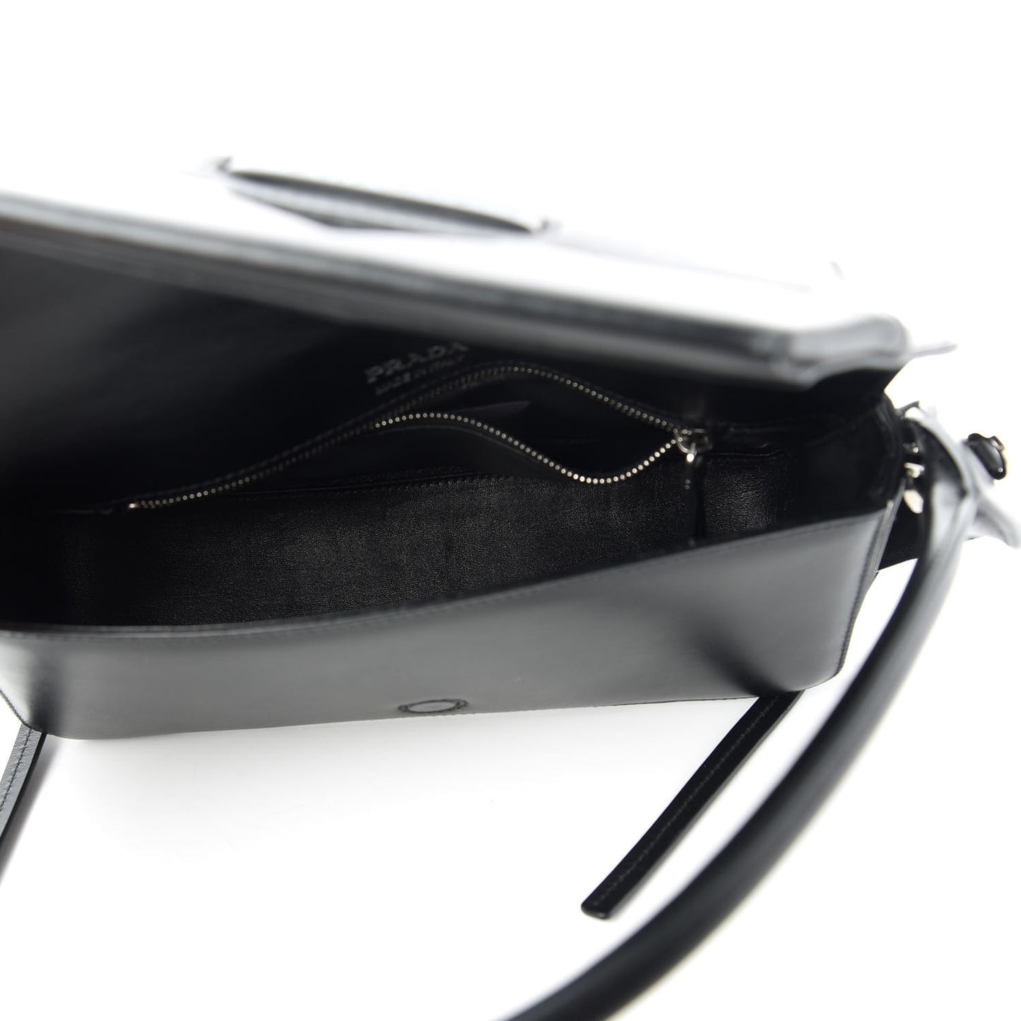 City Calfskin Manuelle Shoulder Bag Black