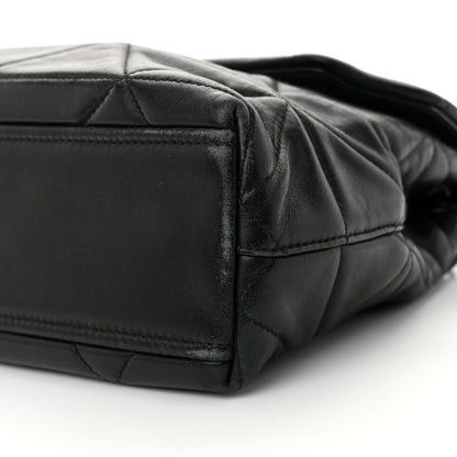 Prada Nappa Triangle Stitched Large Spectrum Bag Black 11 of 12