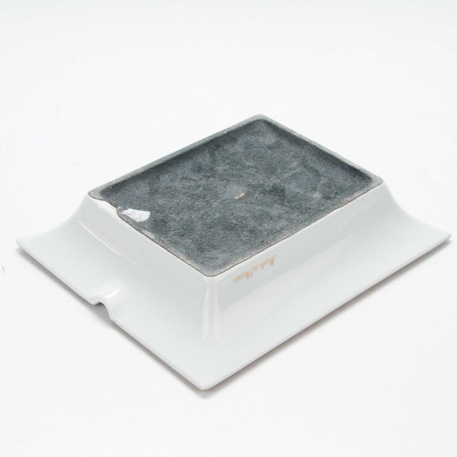 Hermes Porcelain D'Apres Printed Ashtray 3 of 7