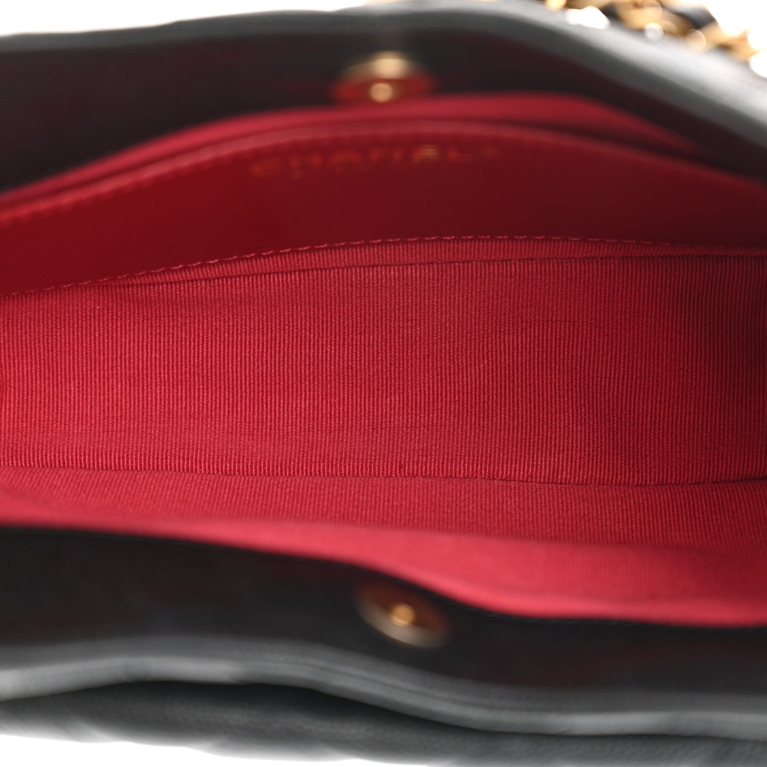 Chanel Caviar Quilted Small Wavy CC Hobo Black 6 of 12