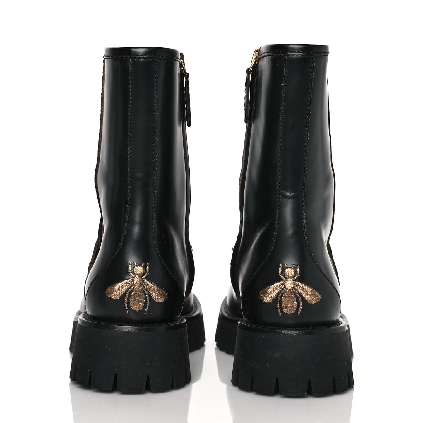 Cordovan Lux Womens Harald Horsebit 25mm Platform Boots 38.5 Black