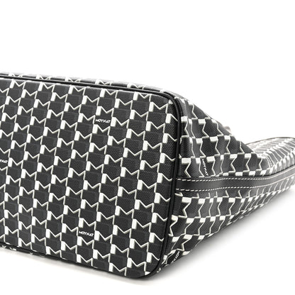 Moynat X KASING LUNG Calfskin Canvas M Labubu Tote MM Black 10 of 10