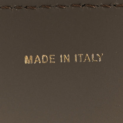 Fendi Cannete Ribbon Poly Vitello King Logo Adjustable Strap You Pergamena Acquerello Tartufo 5 of 5