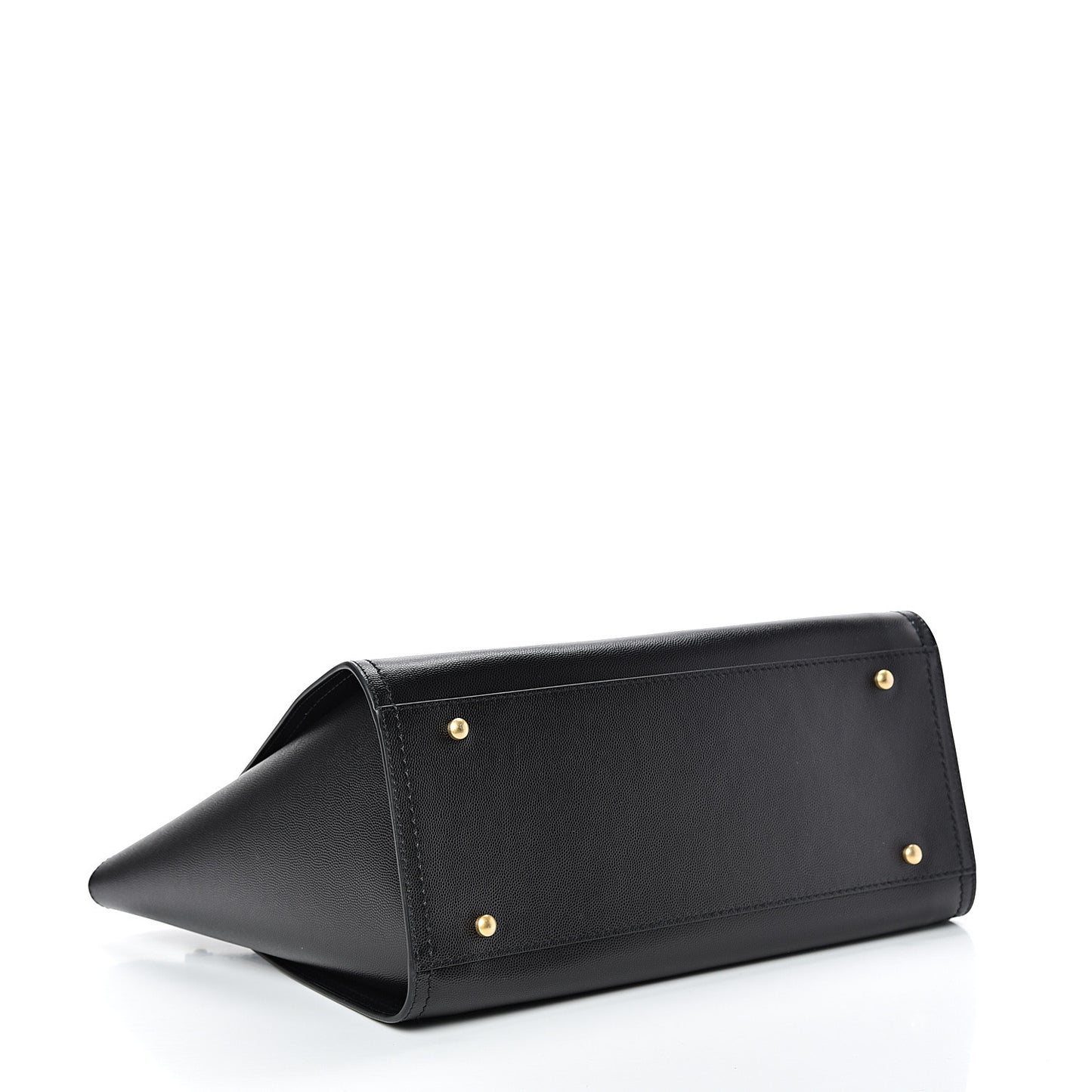 Caviar Small Studded Deauville Tote Black