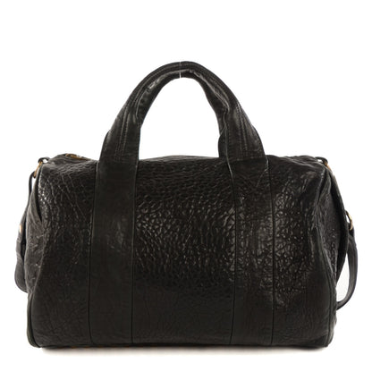 Alexander Wang Pebbled Lambskin Rocco Black Antique Brass Hardware 1 of 9