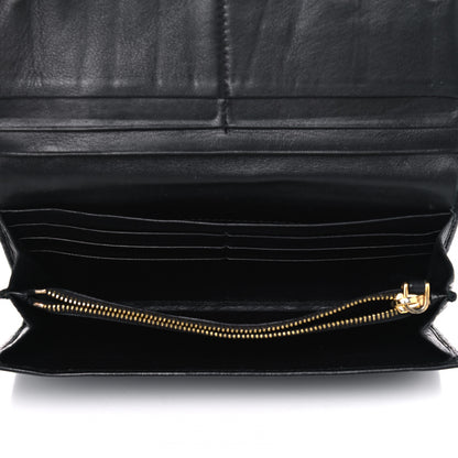 Prada Nappa Gaufre Continental Wallet Nero Black 4 of 10