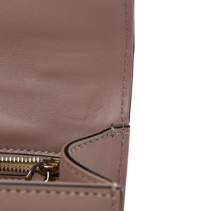 Valentino Garavani Vitello Small Glam Lock Rockstud Flap Poudre 8 of 12