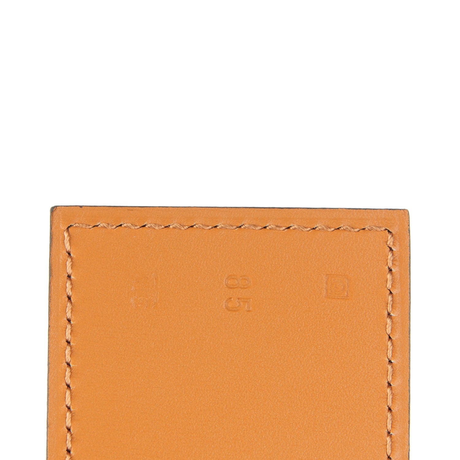 Hermes Epsom Collier De Chien CDC Belt 85 Bleu Izmir 6 of 7