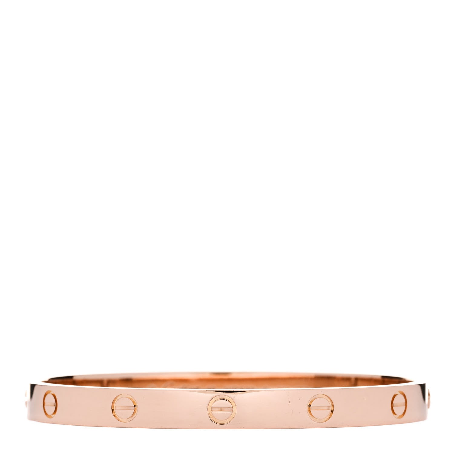 Cartier 18K Pink Gold LOVE Bracelet 18 1 of 9