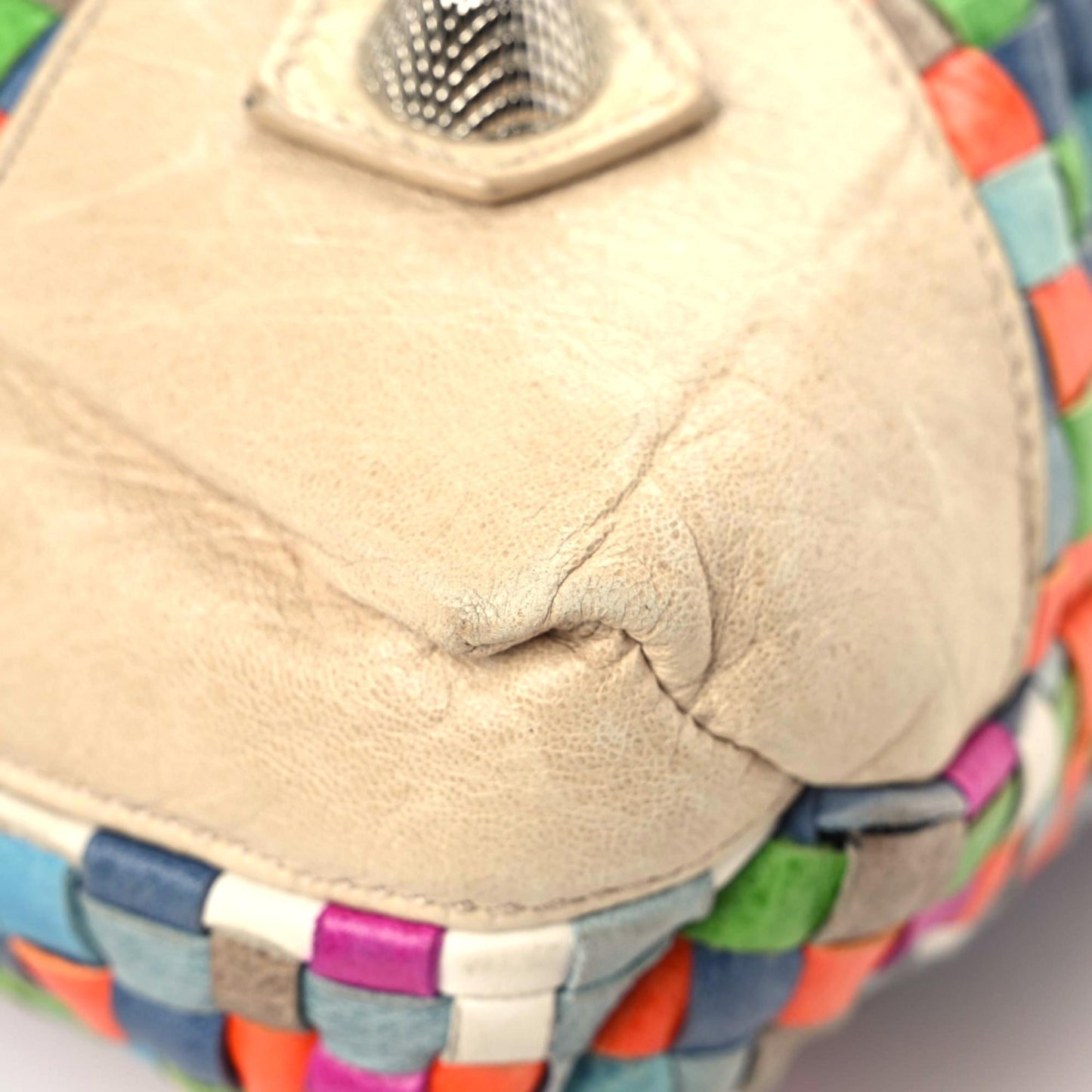 Agneau Lattice Woven Giant 21 Brief Multicolor