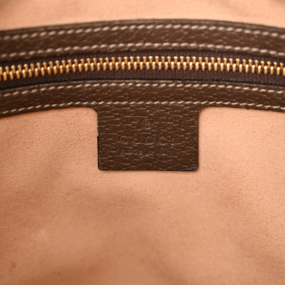 Gucci GG Supreme Monogram Web Small Ophidia Shoulder Bag Brown 6 of 12