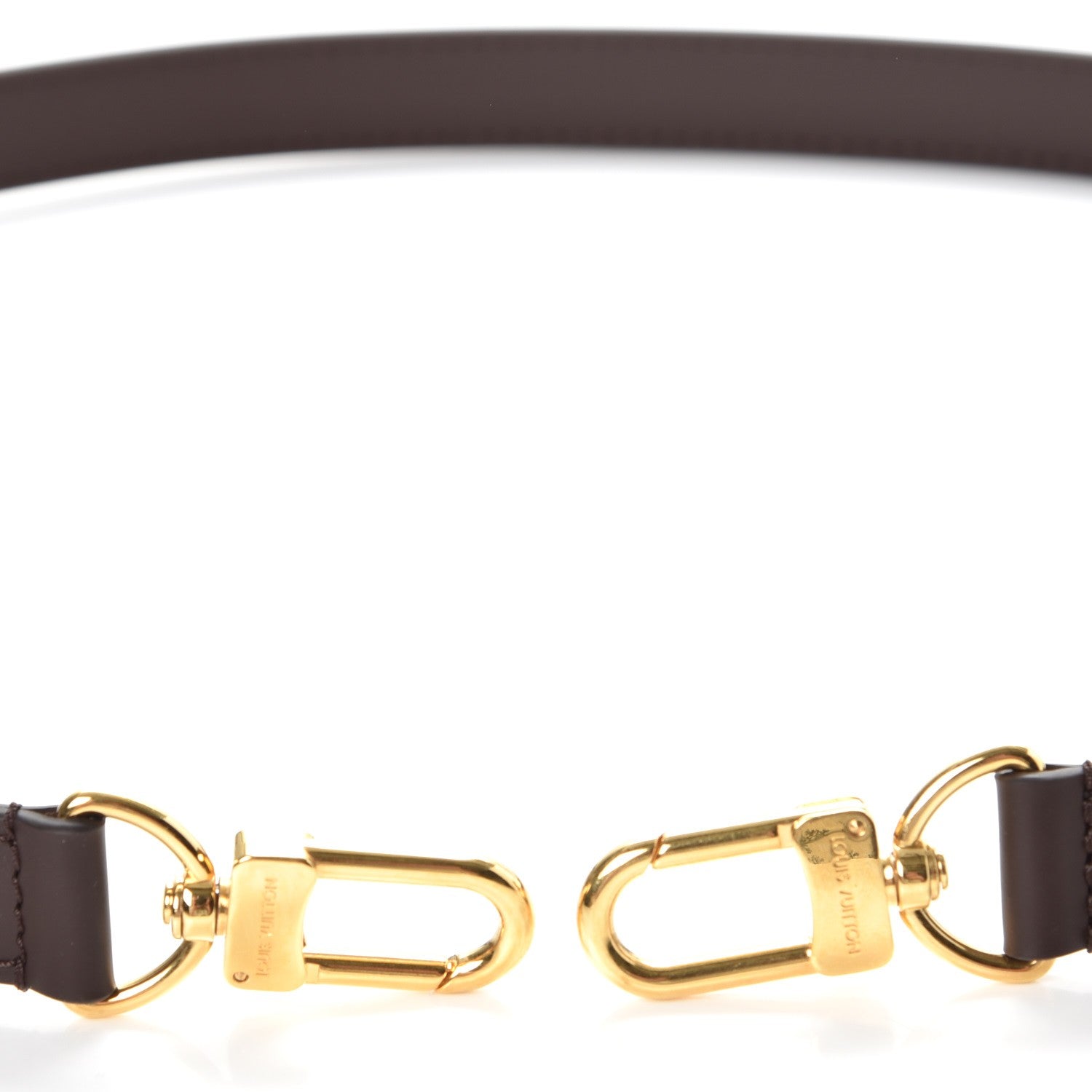 Louis Vuitton Calfskin Kensington Adjustable Shoulder Strap Brown 4 of 4