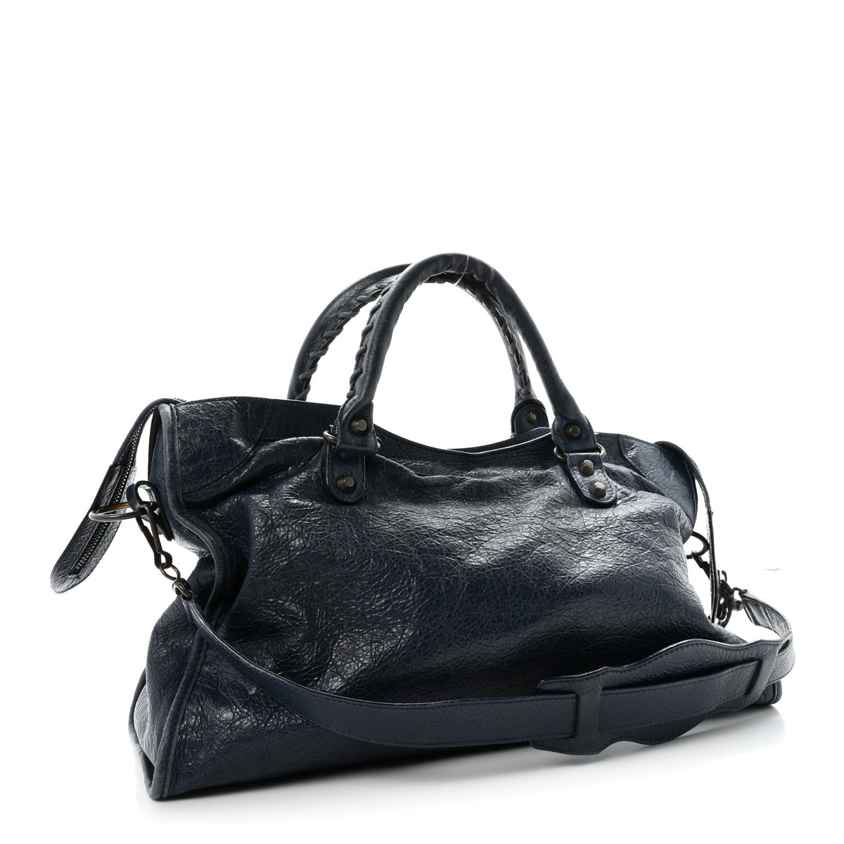 Balenciaga Agneau Classic Hardware City Bleu Obscur 4 of 11