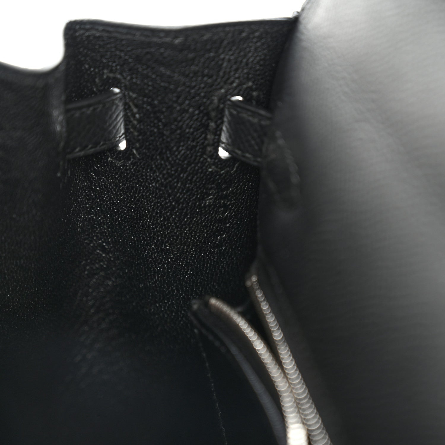 Hermes Epsom Kelly Sellier 25 Black 5 of 11