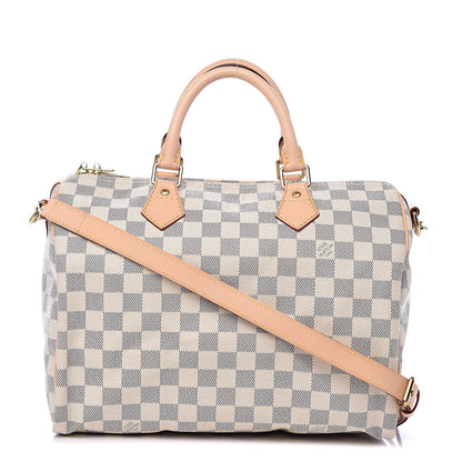 Louis Vuitton Damier Azur Speedy Bandouliere 30 1 of 12