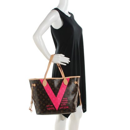 Louis Vuitton Monogram V Neverfull MM Grenade 2 of 8