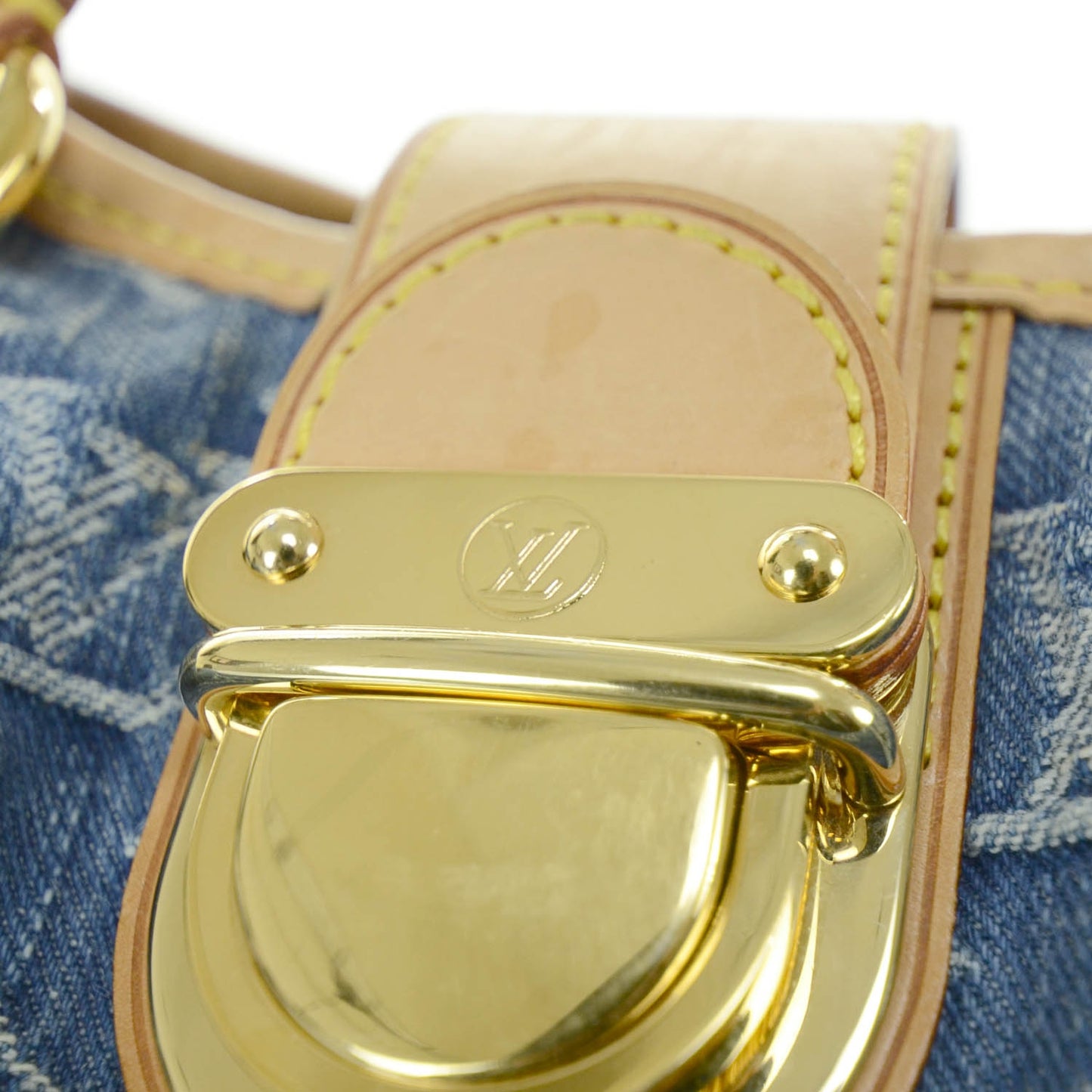 Denim Pleaty Blue