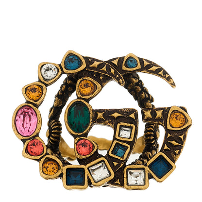 Gucci Crystal Double G Ring M Multicolor 1 of 6