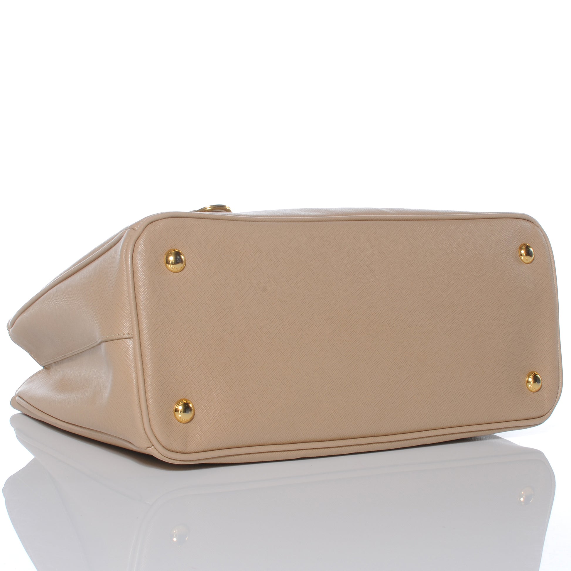 Prada Saffiano Lux Medium Tote Sabbia 5 of 10