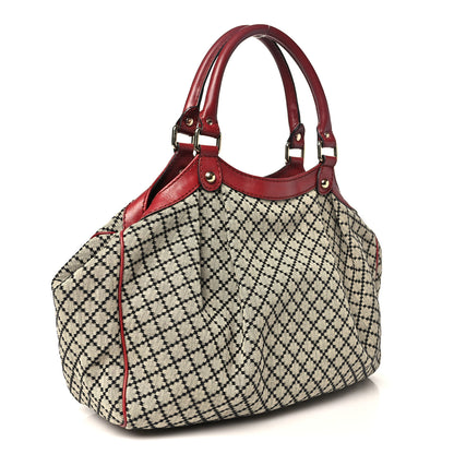Gucci Diamante Medium Sukey Tote Red 3 of 11