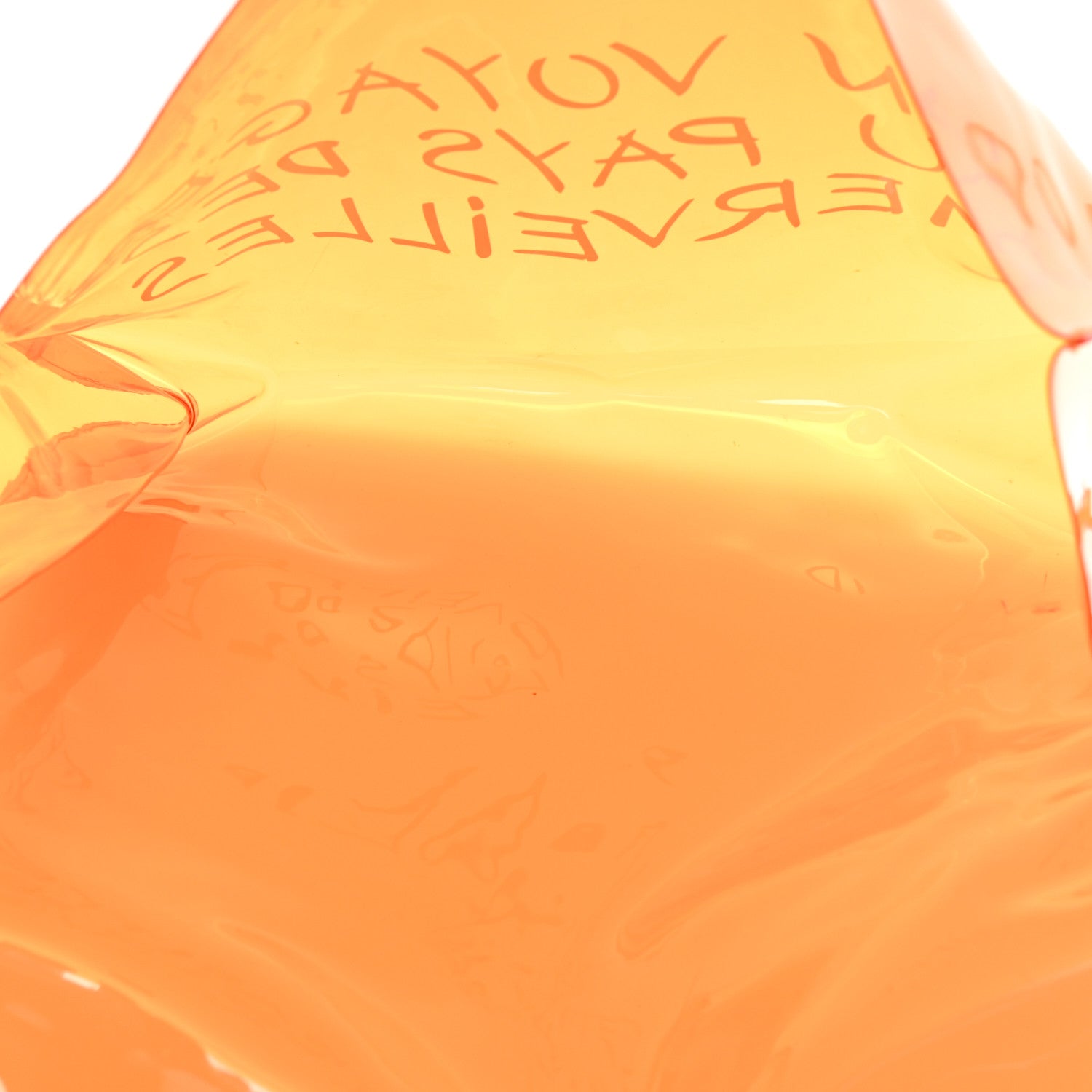 Hermes Vinyl Souvenir De L'Exposition Kelly Orange 4 of 7