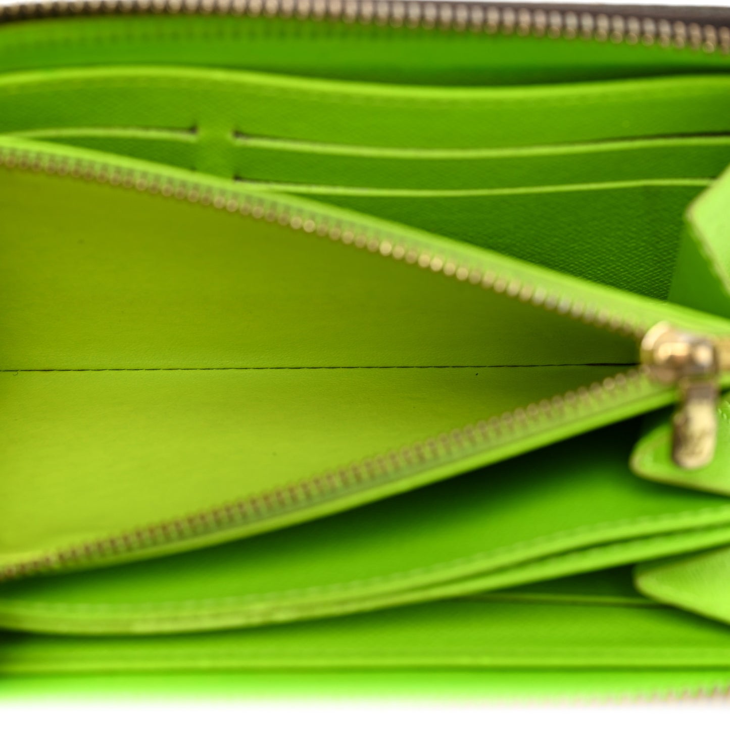 Monogram Graffiti Zippy Wallet Green