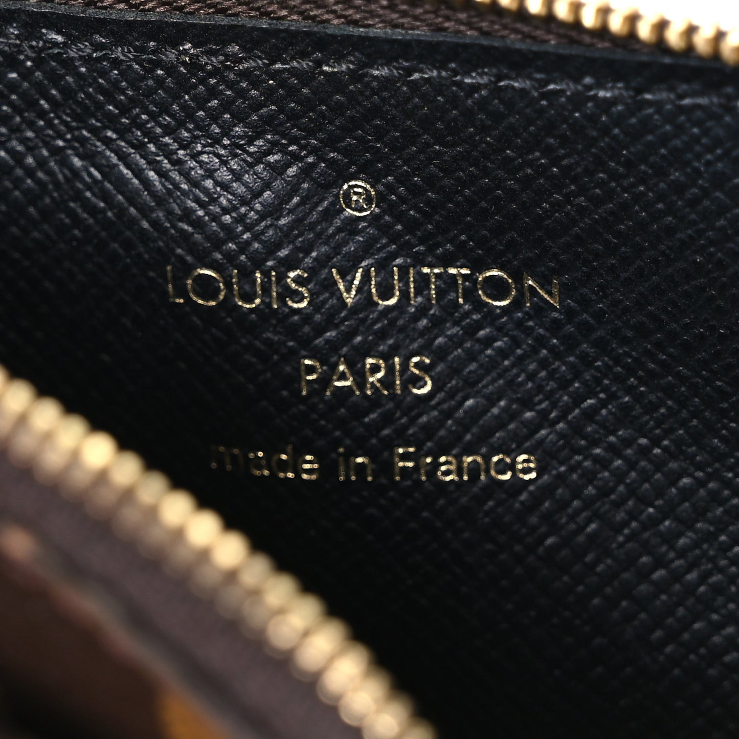 Monogram Recto Verso Card Holder Black
