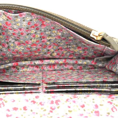 Chanel Canvas Quilted Coco Cuba Charms Wallet on Chain WOC Khaki 5 of 10