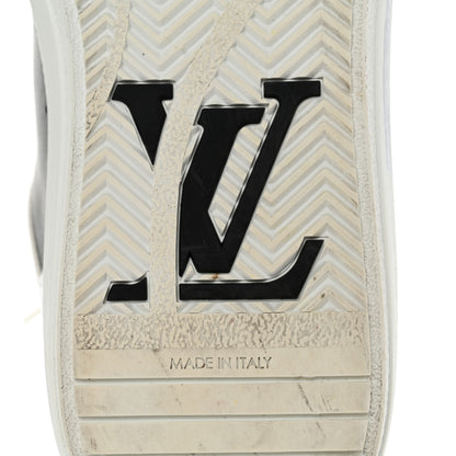 Louis Vuitton Charlie Sneakers 39 White Cacoa Brown 6 of 8