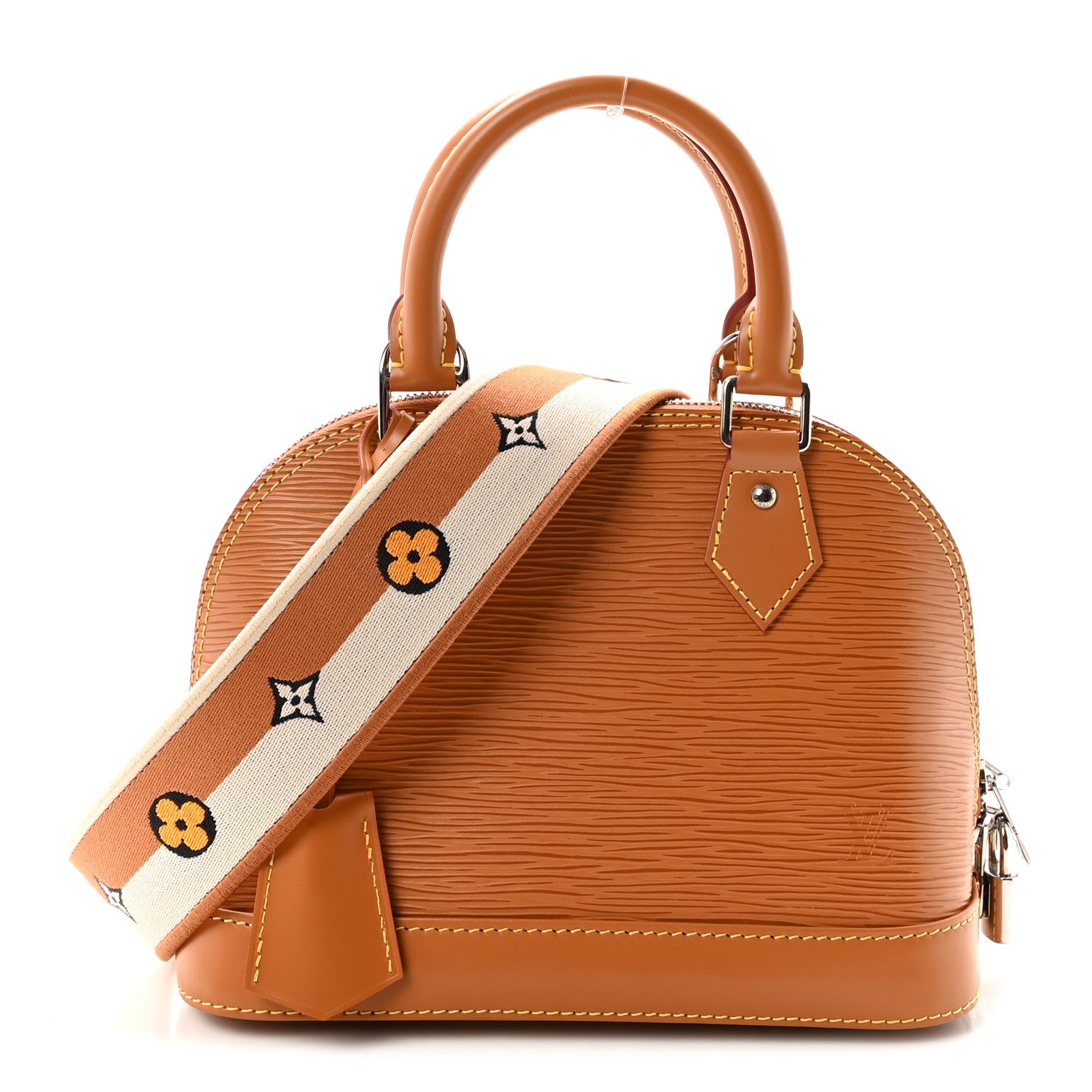 Louis Vuitton Epi Jacquard Alma BB Honey Gold 1 of 10