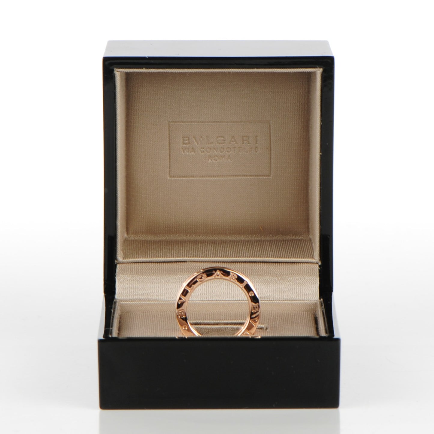 18K Rose Gold B.Zero1 Ring 49 4.75