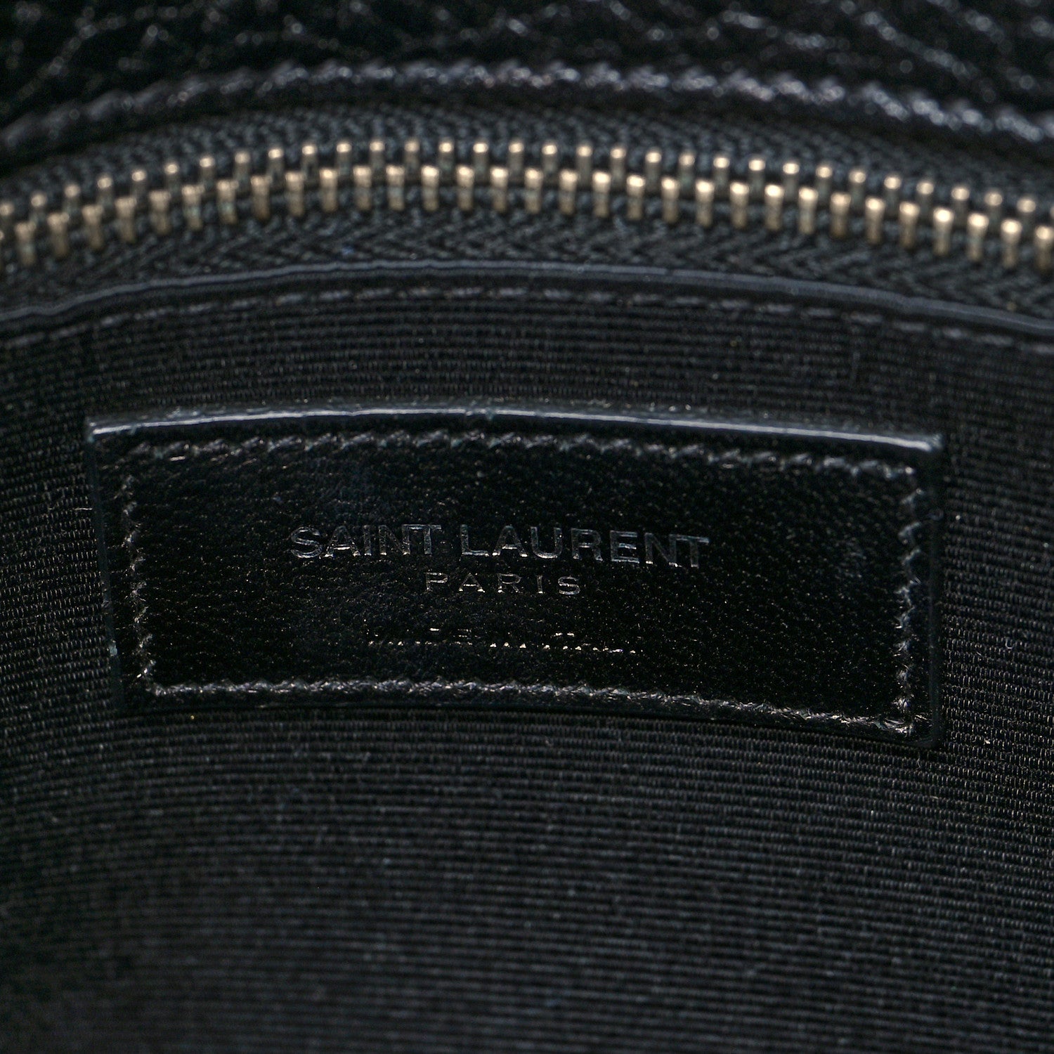 Saint Laurent Grained Calfskin Small Sac De Jour Black 7 of 10