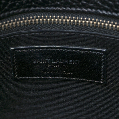 Saint Laurent Grained Calfskin Small Sac De Jour Black 7 of 10