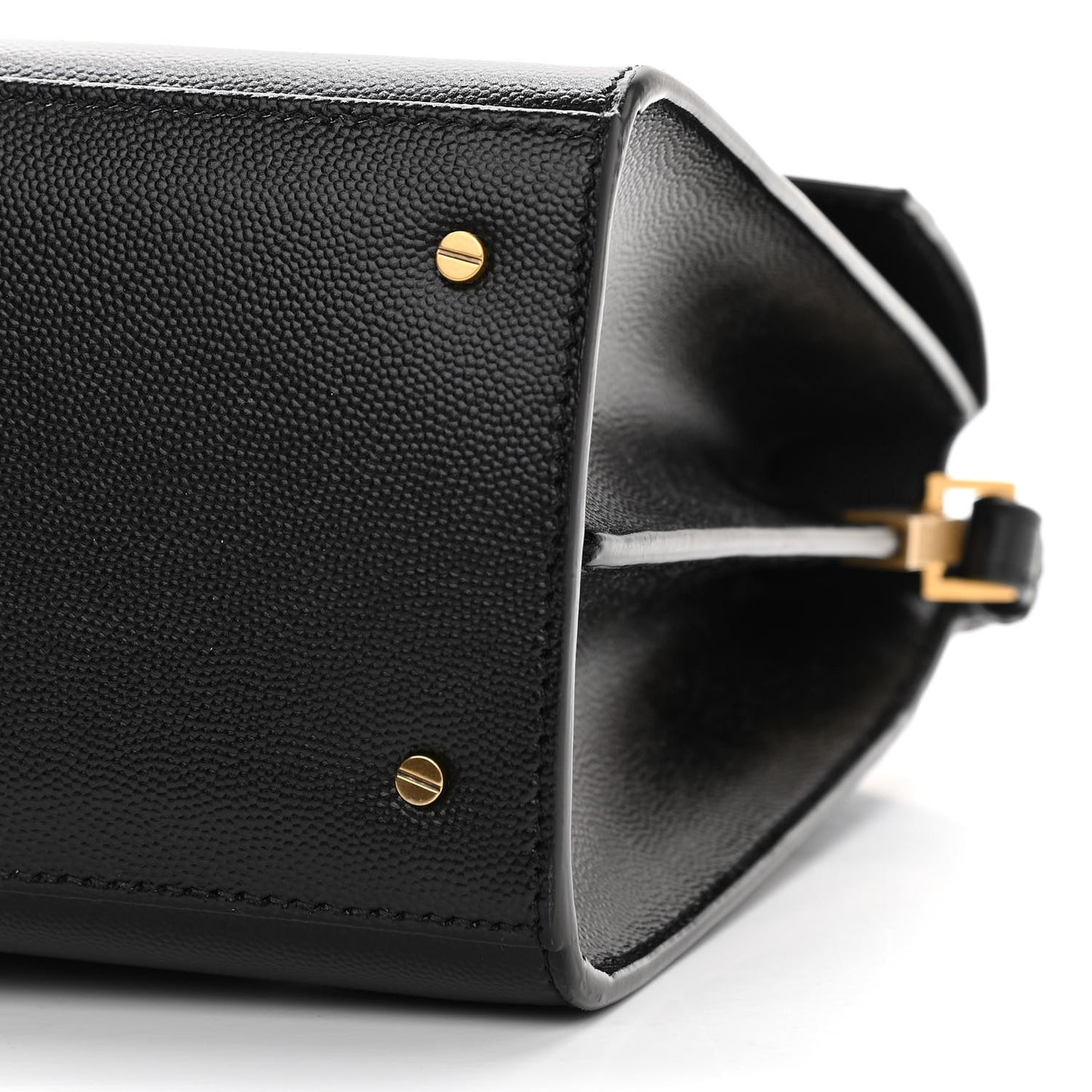 Grain de Poudre Medium Classic Monogram Cassandra Top Handle Black