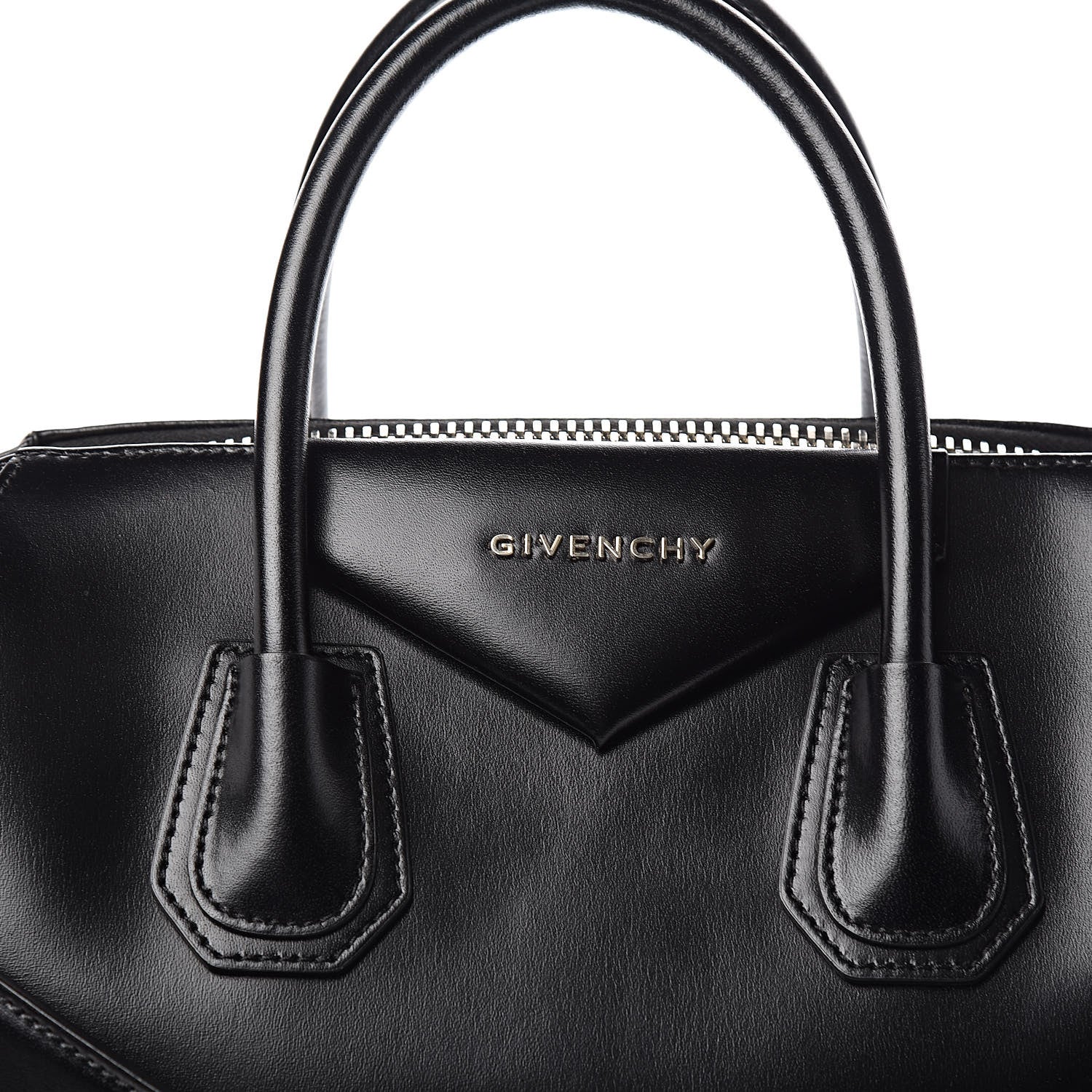 Givenchy Shiny Lord Calfskin Medium Antigona Black 13 of 13