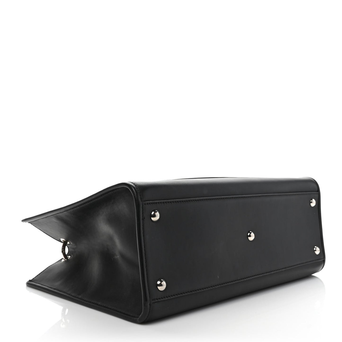 Vitello Century Opaco F is Fendi Regular Runaway Satchel Black