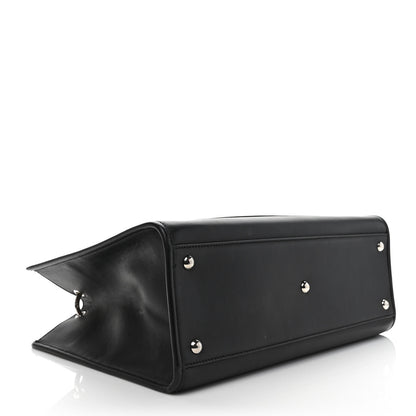Fendi Vitello Century Opaco F is Fendi Regular Runaway Satchel Black 4 of 9