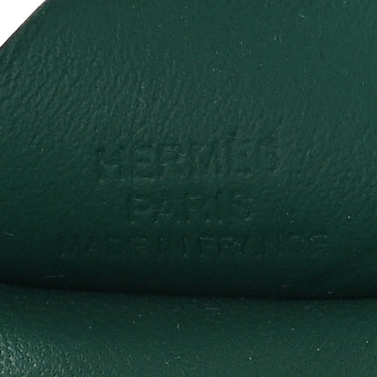 Hermes Milo Lambskin Grigri Rodeo Pegase Horse Bag Charm PM Vert Moyen 3 of 5