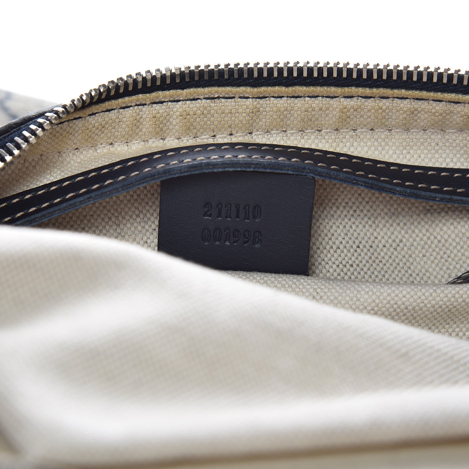 Gucci GG Plus Monogram Belt Bag Navy 8 of 11