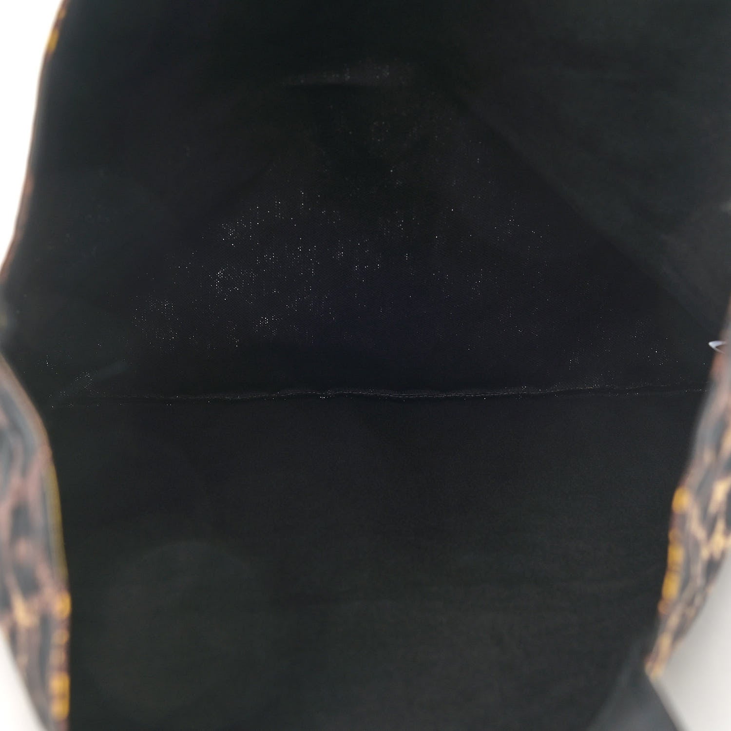 Saint Laurent Canvas Leopard Tote Black 5 of 13