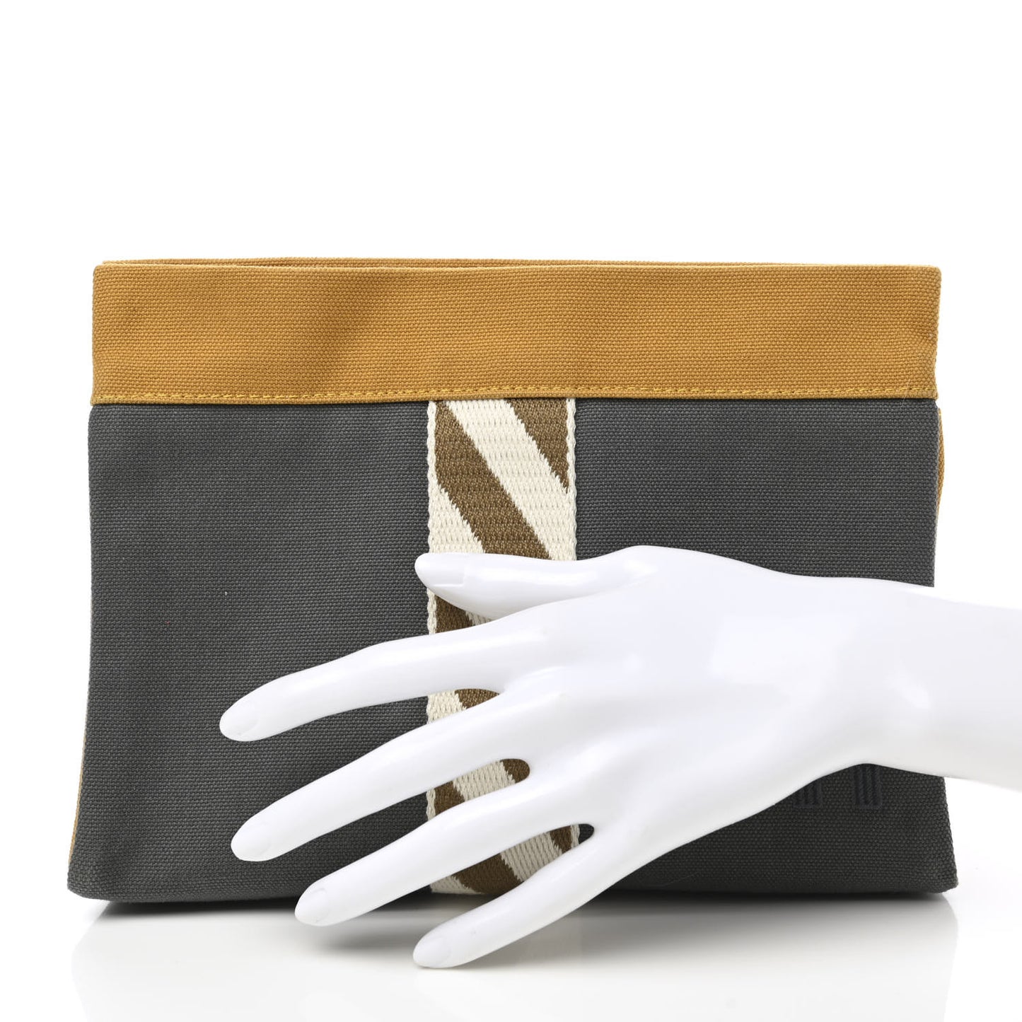 Toile Trousse De Voyage Jimetou PM Ocre Acier