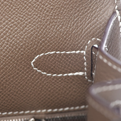Hermes Epsom Kelly Sellier 28 Etoupe 21 of 39