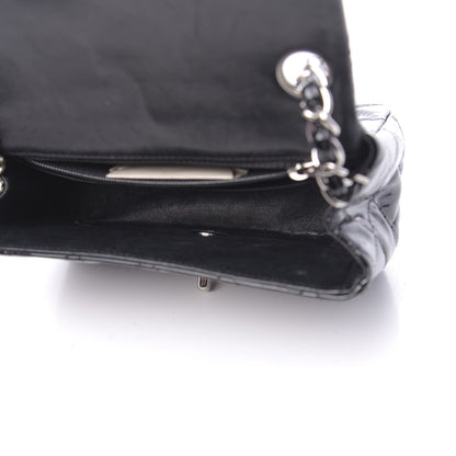 Chanel Patent Calfskin Quilted Mini Square Flap Black 5 of 12
