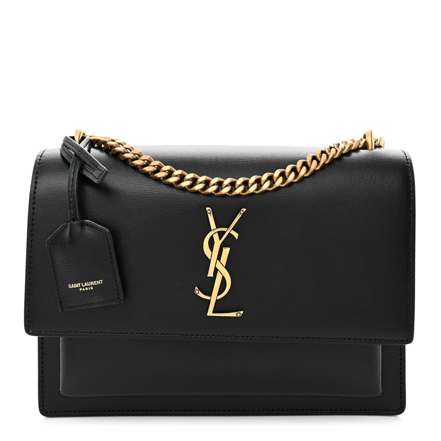 Calfskin Medium Monogram Sunset Black