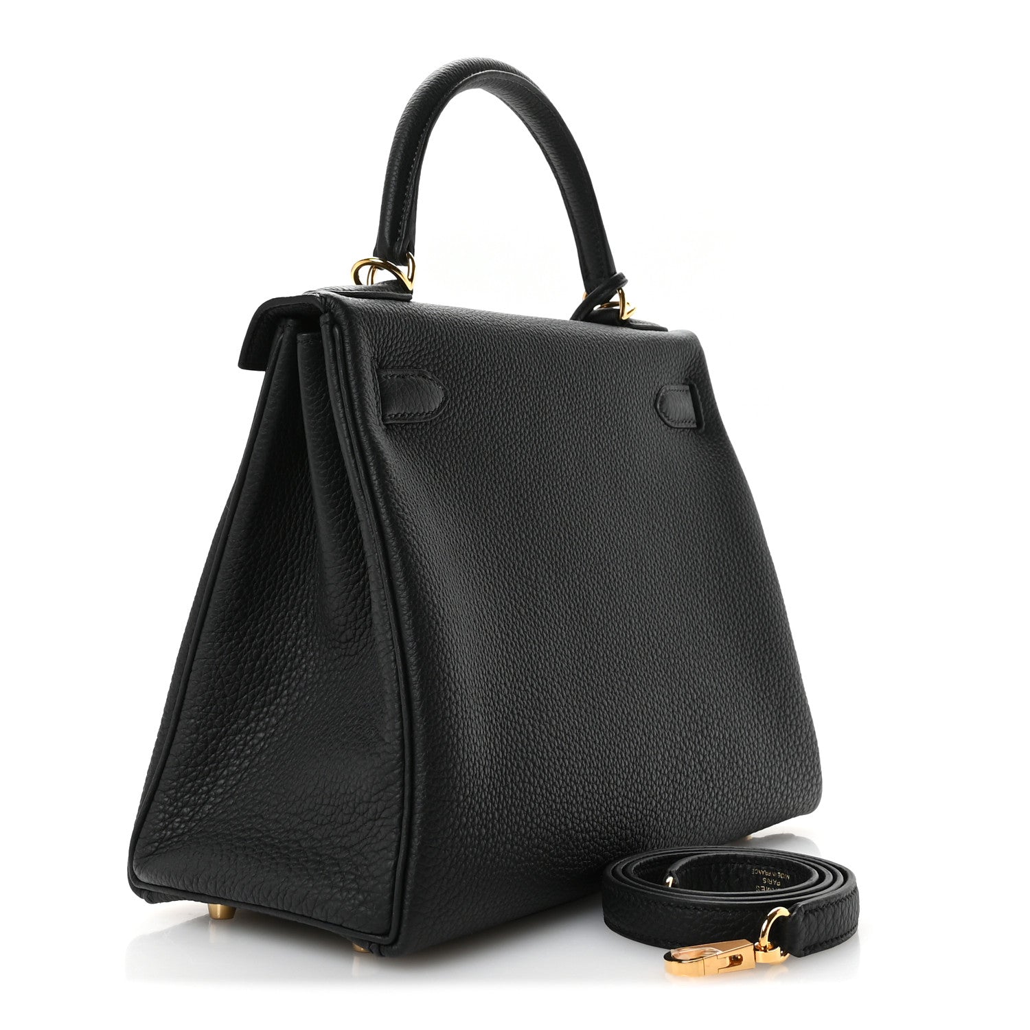 Hermes Togo Kelly Retourne 28 Black 3 of 11